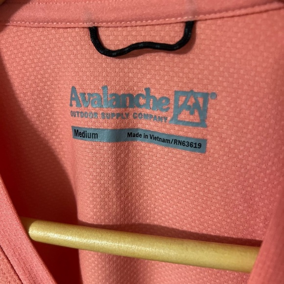 Avalanche Sunrise UV Long Sleeve Tee Coral Medium - Picture 9 of 10